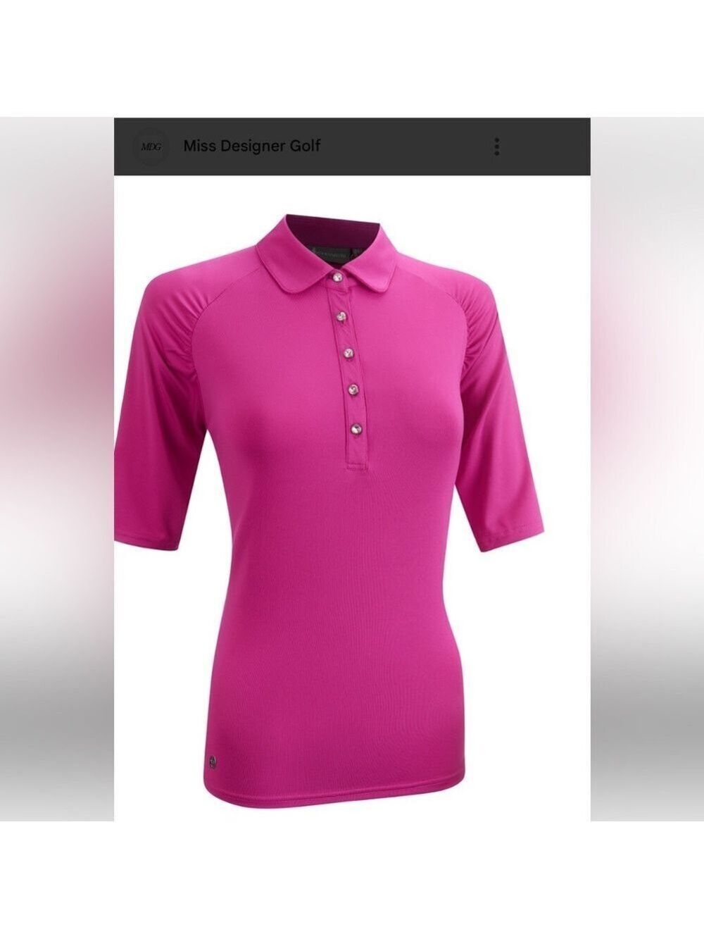 NWT GLENMUIR Imogen Performance Women’s Golf Shirt